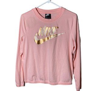 Nike crew neck long sleeved T shirt